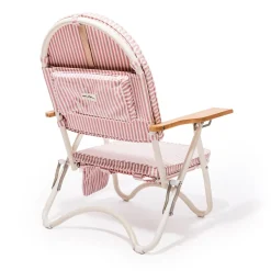 The Pam Chair - Laurens Pink Stripe^Business & Pleasure Co. Sale