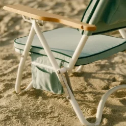 The Pam Chair - Rivie Green^Business & Pleasure Co. Discount