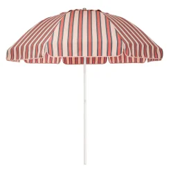 The Patio Umbrella - Bistro Dusty Pink Stripe^Business & Pleasure Co. Sale