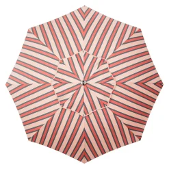 The Patio Umbrella - Bistro Dusty Pink Stripe^Business & Pleasure Co. Sale