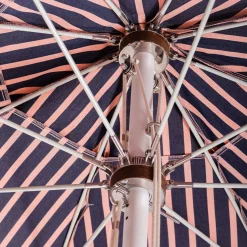 The Patio Umbrella - Monaco Navy And Pink Stripe^Business & Pleasure Co. Outlet