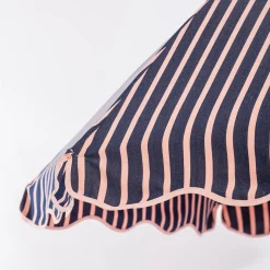 The Patio Umbrella - Monaco Navy And Pink Stripe^Business & Pleasure Co. Outlet