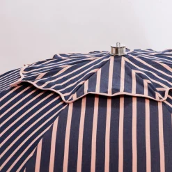 The Patio Umbrella - Monaco Navy And Pink Stripe^Business & Pleasure Co. Outlet