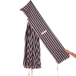 The Patio Umbrella - Monaco Navy And Pink Stripe^Business & Pleasure Co. Outlet