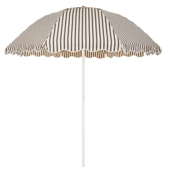 The Patio Umbrella - Monaco Black Stripe^Business & Pleasure Co. Online