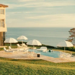 The Patio Umbrella - Rivie White^Business & Pleasure Co. Outlet