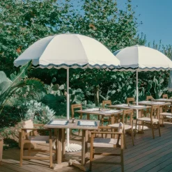 The Patio Umbrella - Rivie White^Business & Pleasure Co. Outlet
