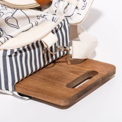 The Picnic Set - Laurens Navy Stripe^Business & Pleasure Co. Clearance