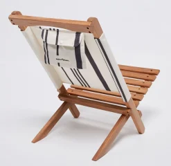 The 2-Piece Chair - Vintage Black Stripe^Business & Pleasure Co. Fashion