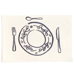 The Placemat - Lauren'S Navy Stripe^Business & Pleasure Co. Hot