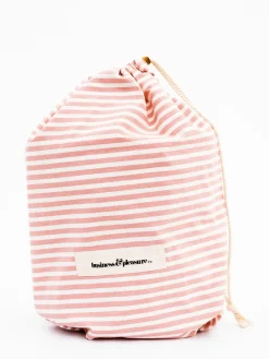 The Pool Lounger - Lauren'S Pink Stripe^Business & Pleasure Co. Hot