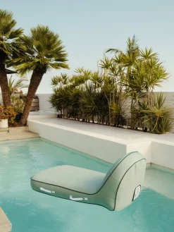 The Pool Lounger - Rivie Green^Business & Pleasure Co. Hot