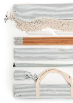 The Premium Beach Tent - Lauren'S Sage Stripe^Business & Pleasure Co. New