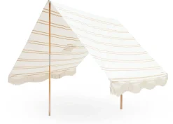 The Premium Beach Tent - Sand Two Stripe^Business & Pleasure Co. Fashion