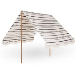 The Premium Beach Tent - Vintage Black Stripe^Business & Pleasure Co. Fashion