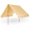 The Premium Beach Tent - Vintage Yellow Stripe^Business & Pleasure Co. Best