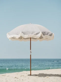 The Premium Beach Umbrella - Lauren'S Navy Stripe^Business & Pleasure Co. Sale