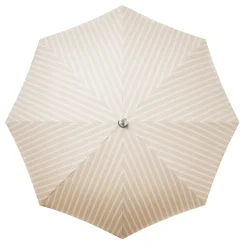 The Premium Beach Umbrella - Monaco Natural Stripe^Business & Pleasure Co. Online