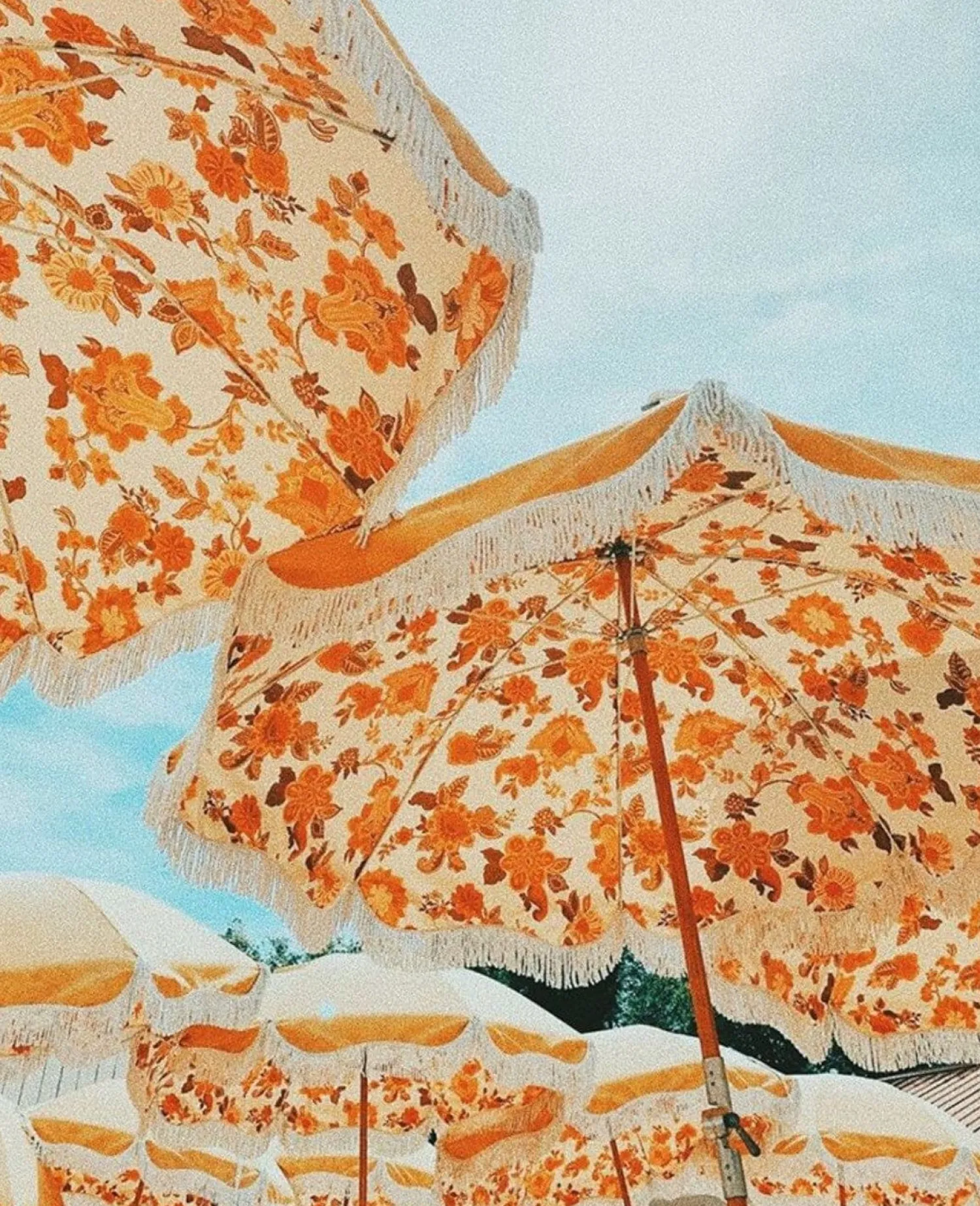 The Premium Beach Umbrella - Paisley Bay^Business & Pleasure Co. Hot