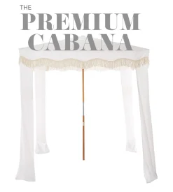 The Premium Cabana - Lauren'S Pink Stripe^Business & Pleasure Co. Best