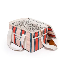 The Premium Cooler Bag - Bistro Dusty Pink Stripe^Business & Pleasure Co. Fashion