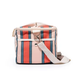 The Premium Cooler Bag - Bistro Dusty Pink Stripe^Business & Pleasure Co. Fashion