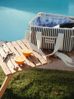 The Premium Cooler Bag - Lauren'S Navy Stripe^Business & Pleasure Co. Best