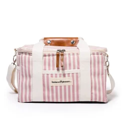 The Premium Cooler Bag - Lauren'S Pink Stripe^Business & Pleasure Co. Outlet