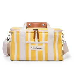 The Premium Cooler Bag - Monaco Mimosa Stripe^Business & Pleasure Co. Fashion