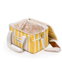 The Premium Cooler Bag - Monaco Mimosa Stripe^Business & Pleasure Co. Fashion
