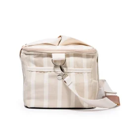 The Premium Cooler Bag - Monaco Natural Stripe^Business & Pleasure Co. Clearance