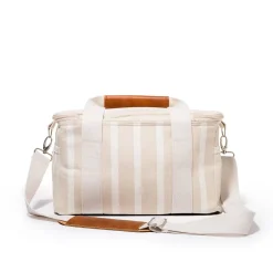 The Premium Cooler Bag - Monaco Natural Stripe^Business & Pleasure Co. Clearance
