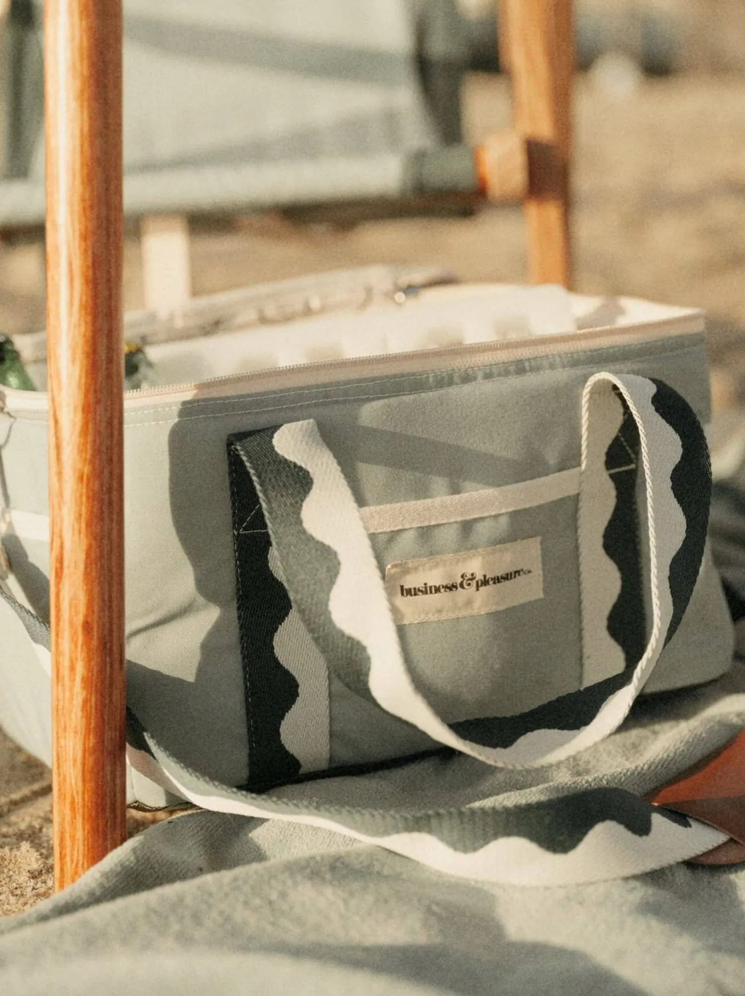 The Premium Cooler Bag - Rivie Green^Business & Pleasure Co. Outlet