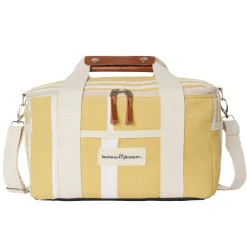 The Premium Cooler Bag - Vintage Yellow Stripe^Business & Pleasure Co. Best