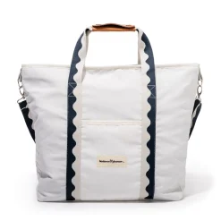 The Premium Cooler Tote Bag - Rivie White^Business & Pleasure Co. Outlet