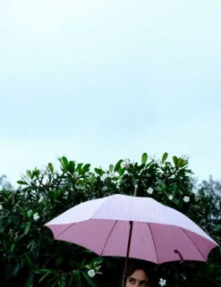 The Rain Umbrella - Lauren'S Pink Stripe^Business & Pleasure Co. Clearance