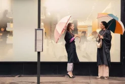 The Rain Umbrella - Rivie Pink^Business & Pleasure Co. Outlet