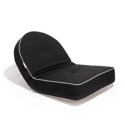 The Reclining Pillow Lounger - Rivie Black^Business & Pleasure Co. Hot