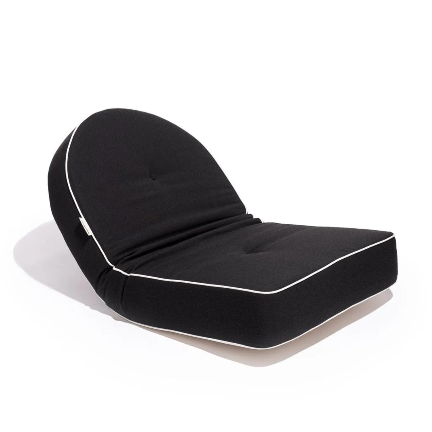 The Reclining Pillow Lounger - Rivie Black^Business & Pleasure Co. Hot