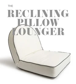 The Reclining Pillow Lounger - Lauren'S Sage Stripe^Business & Pleasure Co. Discount
