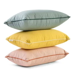 The Rectangle Throw Pillow - Rivie Green^Business & Pleasure Co. Clearance
