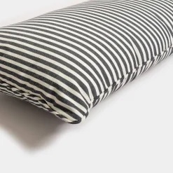 The Rectangle Throw Pillow - Lauren'S Navy Stripe^Business & Pleasure Co. Fashion
