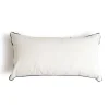 The Rectangle Throw Pillow - Rivie White^Business & Pleasure Co. Clearance