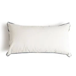 The Rectangle Throw Pillow - Rivie White^Business & Pleasure Co. Clearance