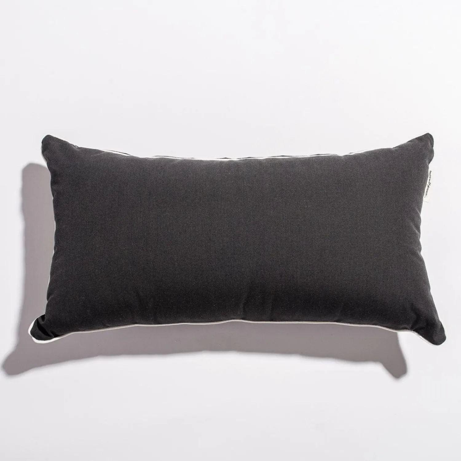 The Rectangle Throw Pillow - Rivie Black^Business & Pleasure Co. Online
