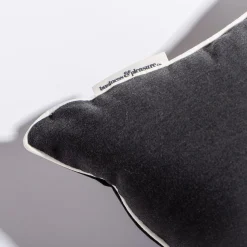 The Rectangle Throw Pillow - Rivie Black^Business & Pleasure Co. Online
