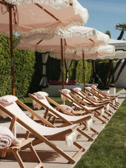 The Sling Chair - Lauren'S Pink Stripe^Business & Pleasure Co. New