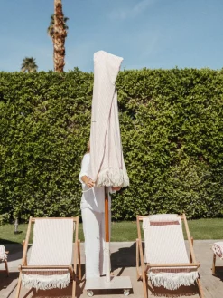 The Sling Chair - Lauren'S Pink Stripe^Business & Pleasure Co. New