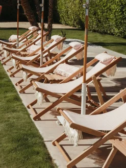 The Sling Chair - Lauren'S Pink Stripe^Business & Pleasure Co. New