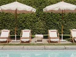 The Sling Chair - Lauren'S Pink Stripe^Business & Pleasure Co. New